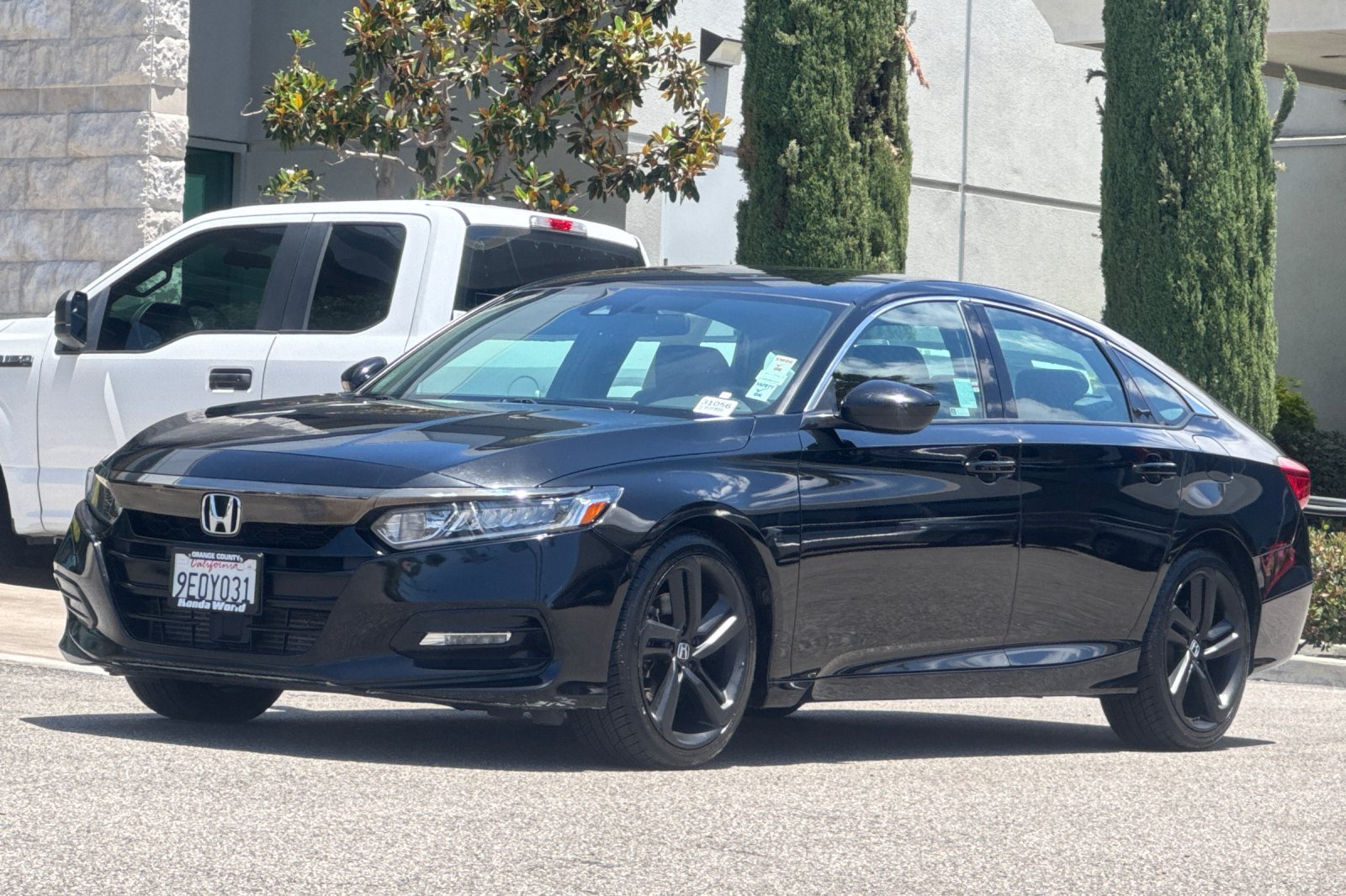 Certified Used 2020 Crystal Black Pearl Honda Sport image 8