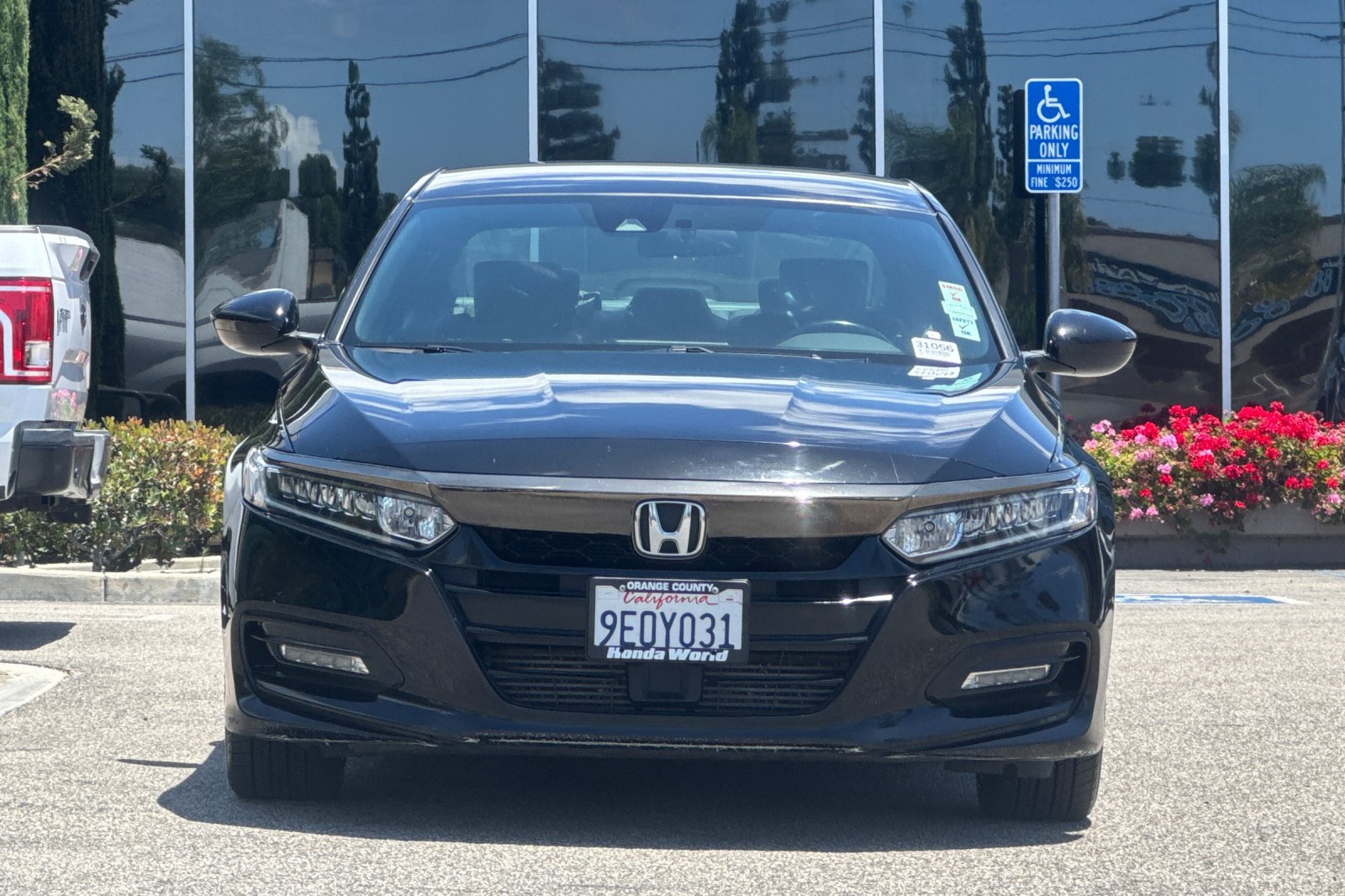 Certified Used 2020 Crystal Black Pearl Honda Sport image 9