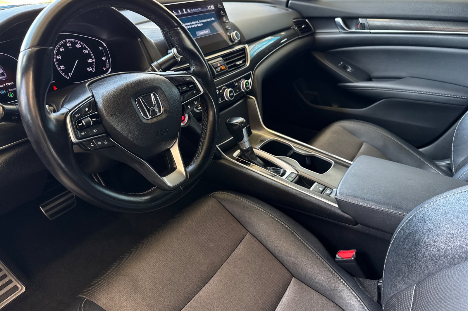 Certified Used 2020 Crystal Black Pearl Honda Sport image 10