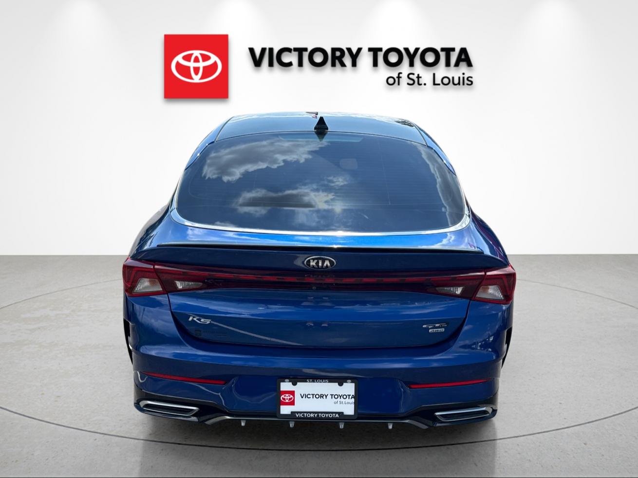 Used 2021 Blue Kia GT-Line image 4