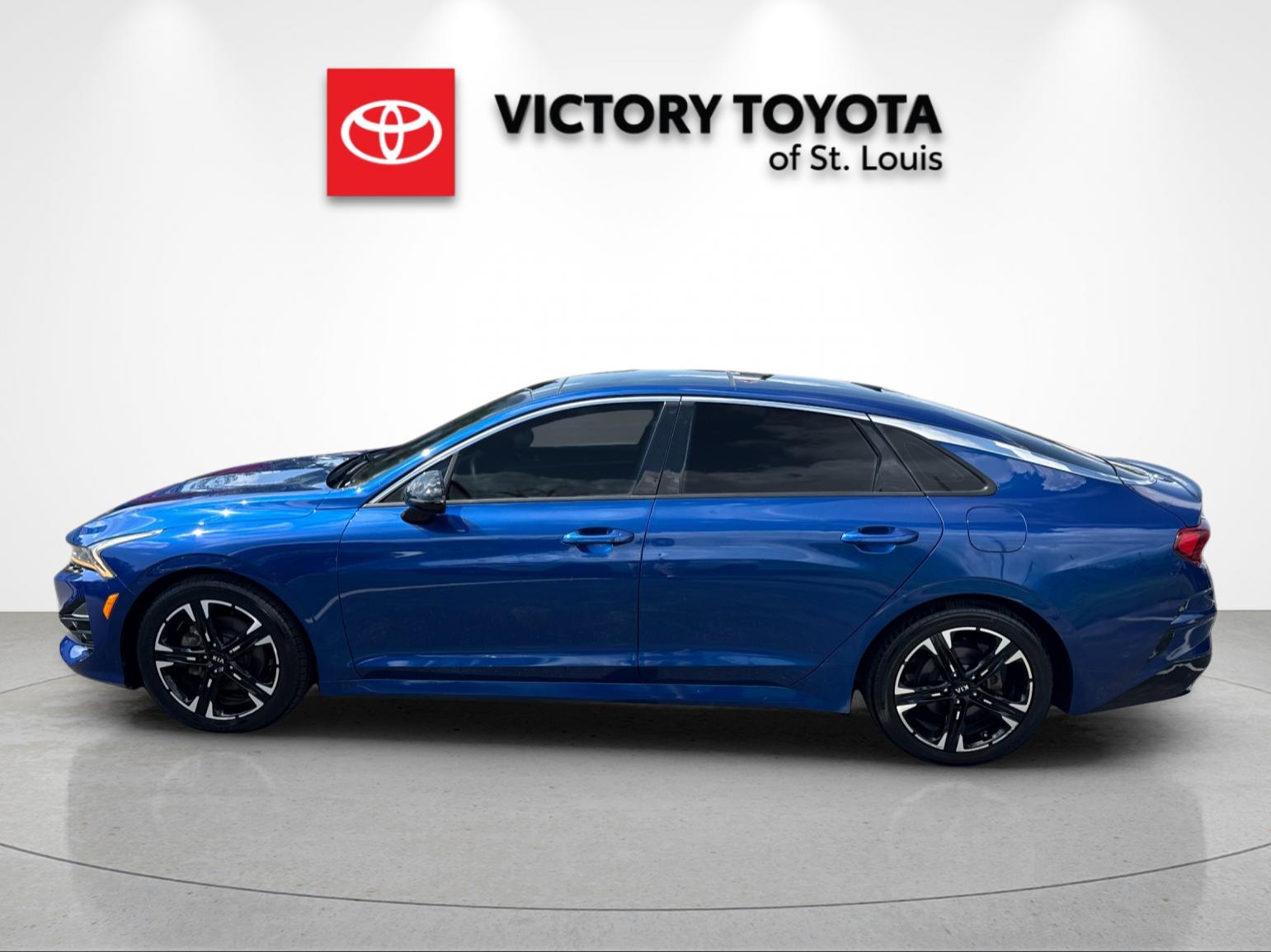 Used 2021 Blue Kia GT-Line image 6