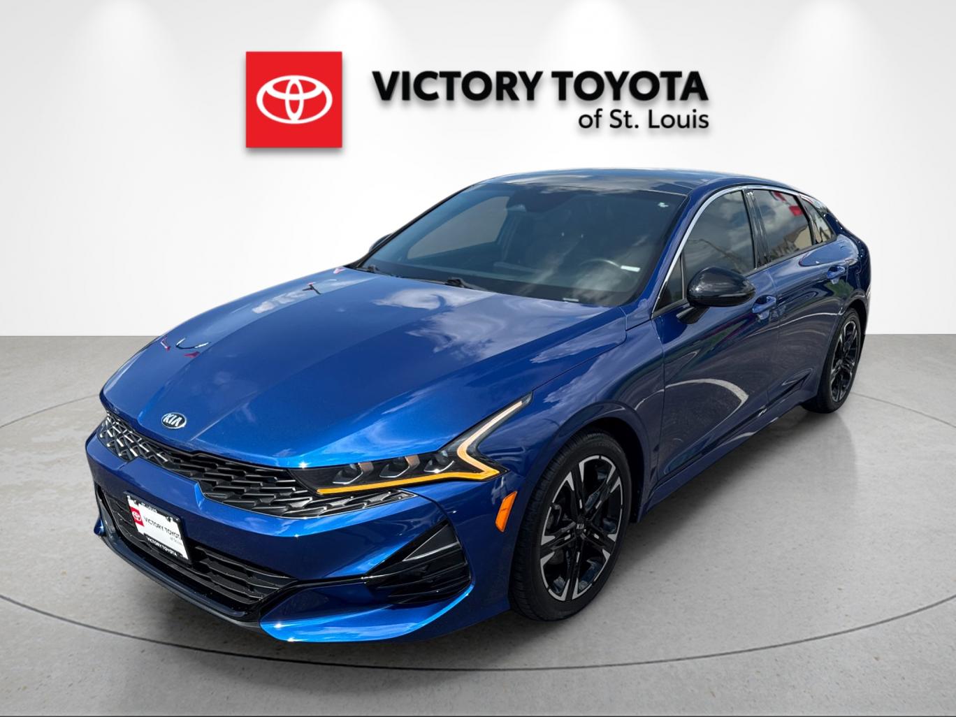Used 2021 Blue Kia GT-Line image 7