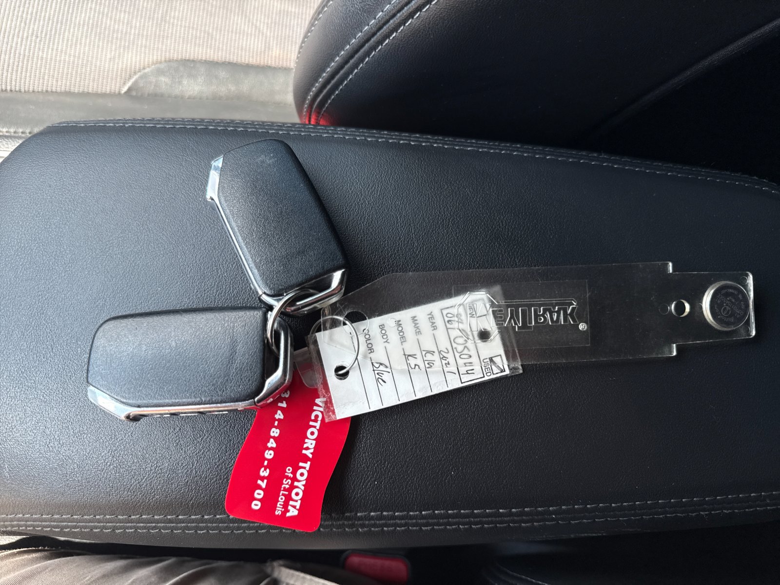 Used 2021 Blue Kia GT-Line image 9