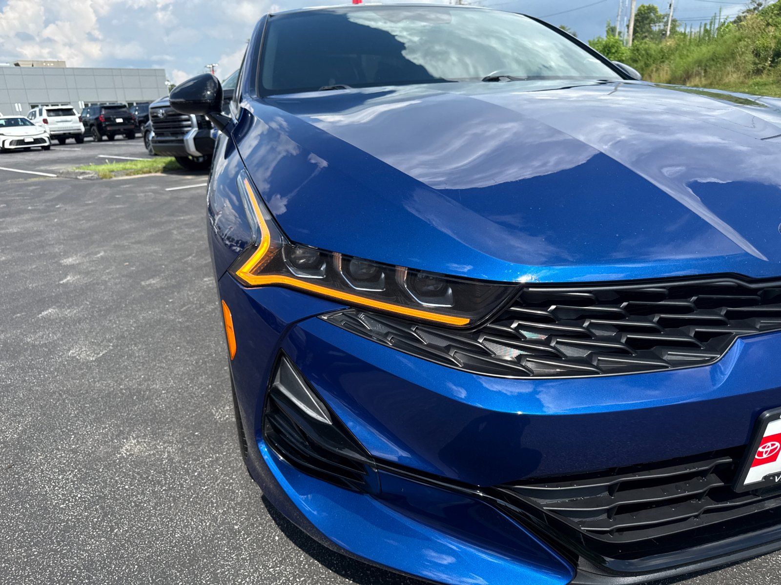 Used 2021 Blue Kia GT-Line image 28