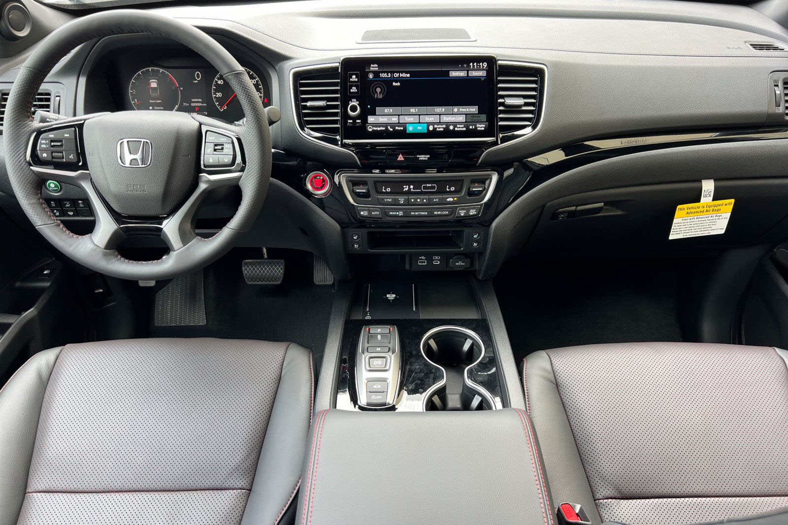 New 2026 Platinum White Pearl Honda Black Edition image 15