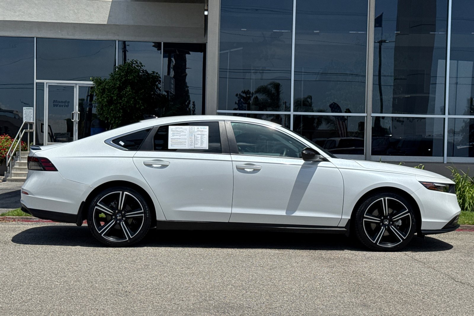 Certified Used 2023 Platinum White Pearl Honda Sport image 3