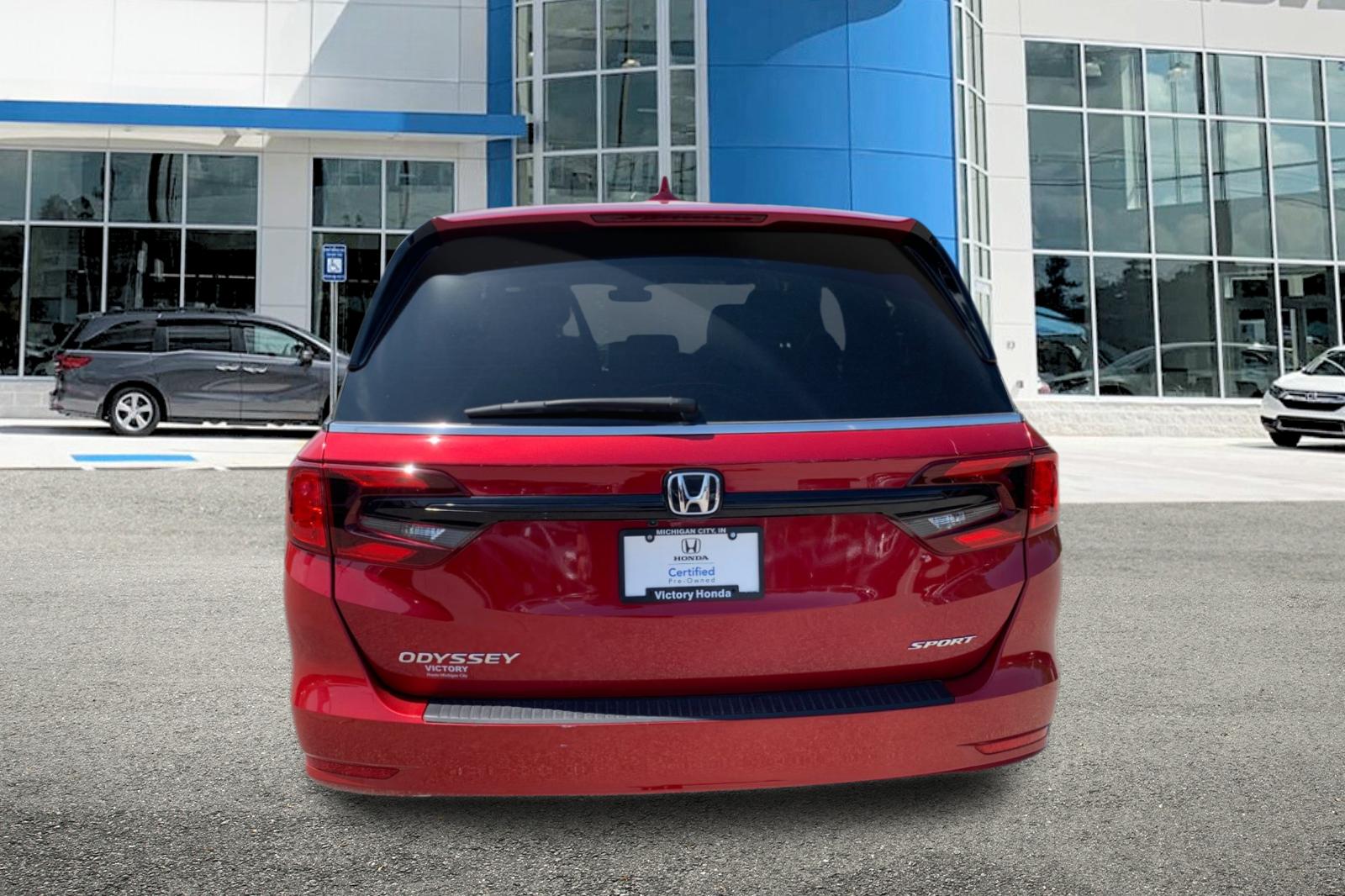 Certified Used 2024 Radiant Red Metallic II Honda Sport image 4