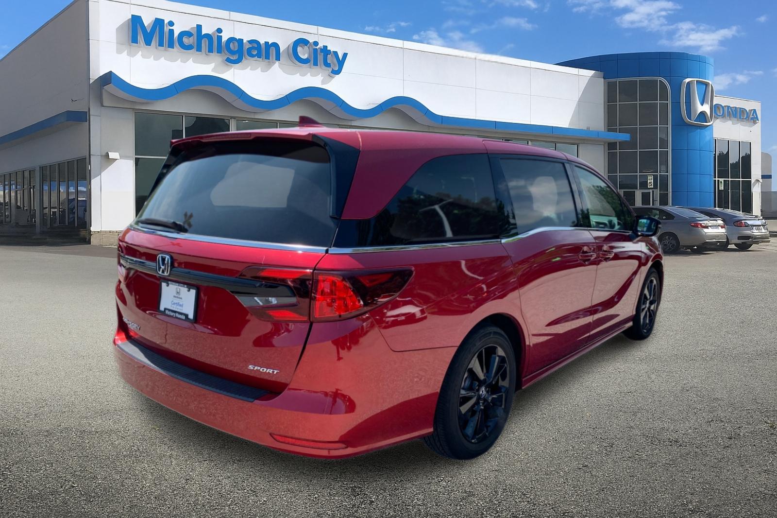 Certified Used 2024 Radiant Red Metallic II Honda Sport image 5