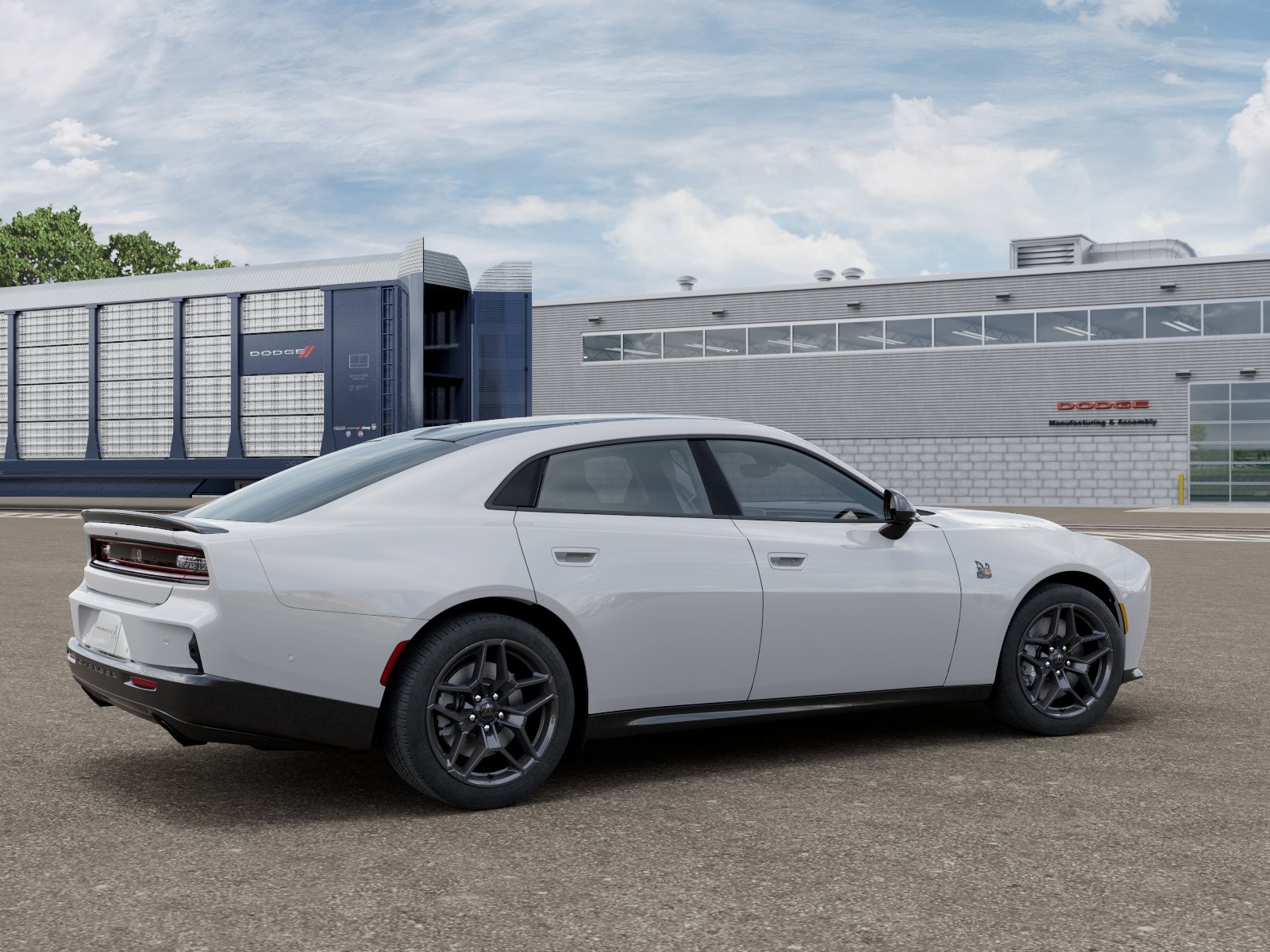 New 2026 White Knuckle Exterior Paint Dodge Scat Pack image 4