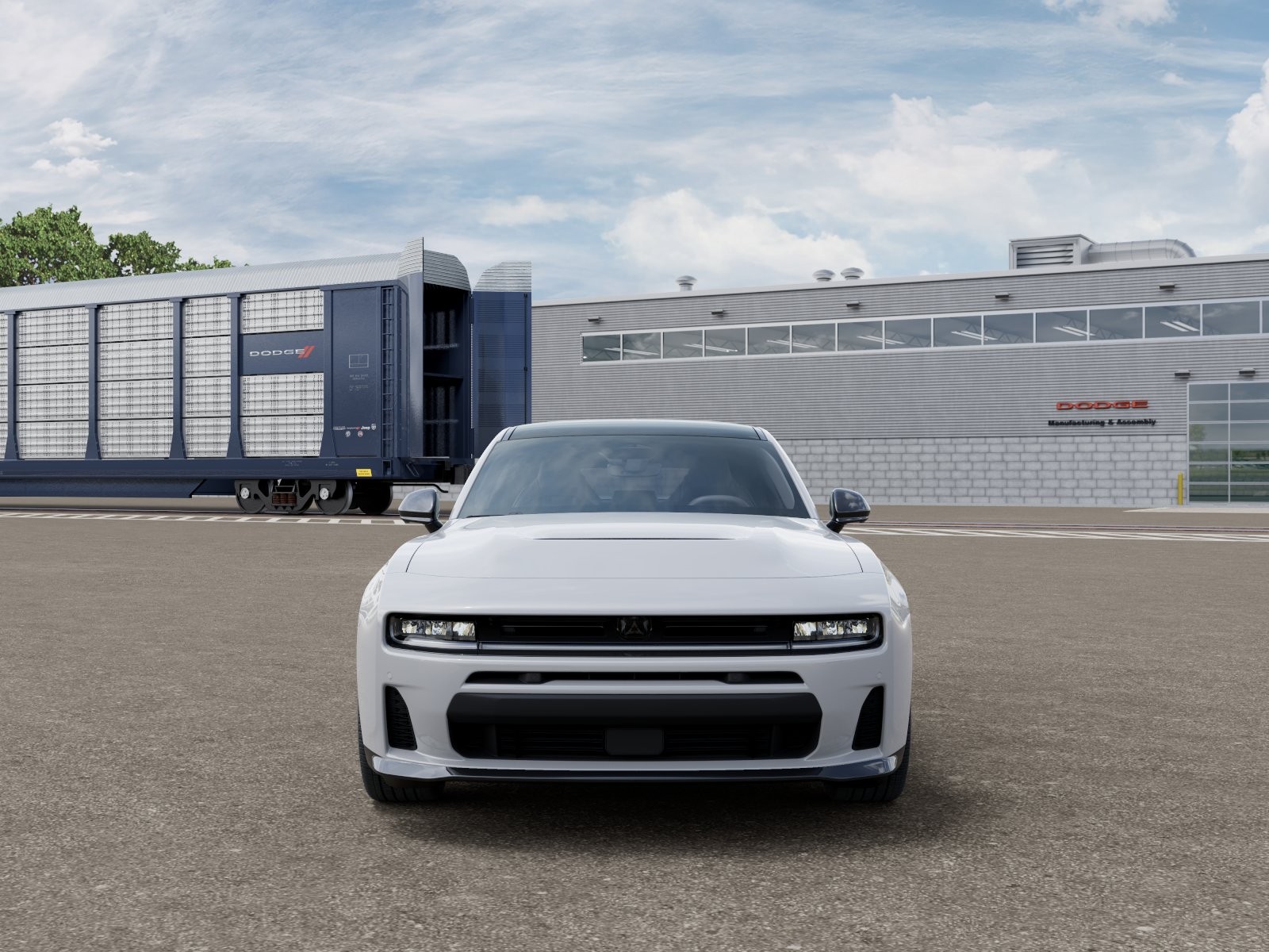 New 2026 White Knuckle Exterior Paint Dodge Scat Pack image 6