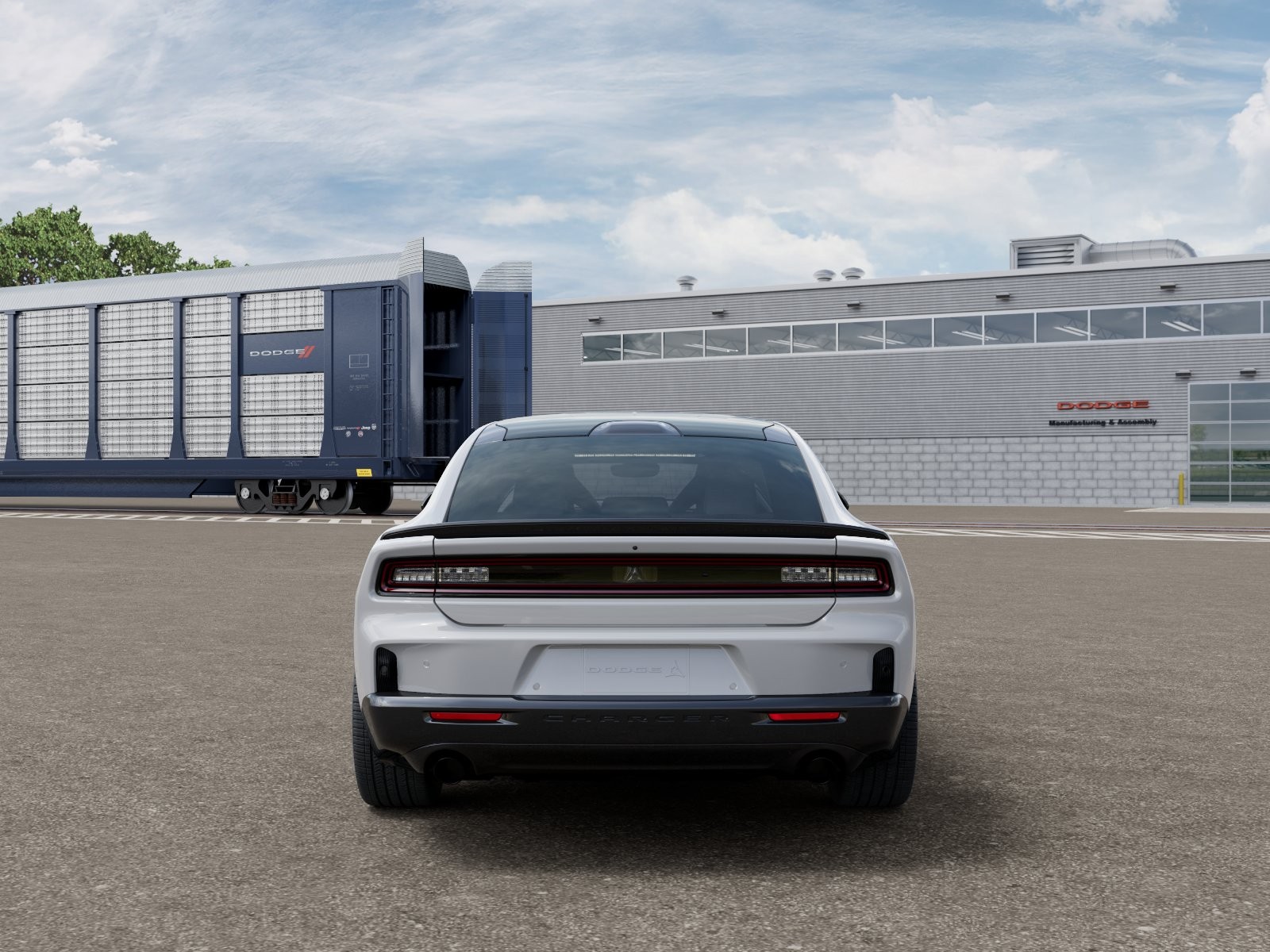 New 2026 White Knuckle Exterior Paint Dodge Scat Pack image 7