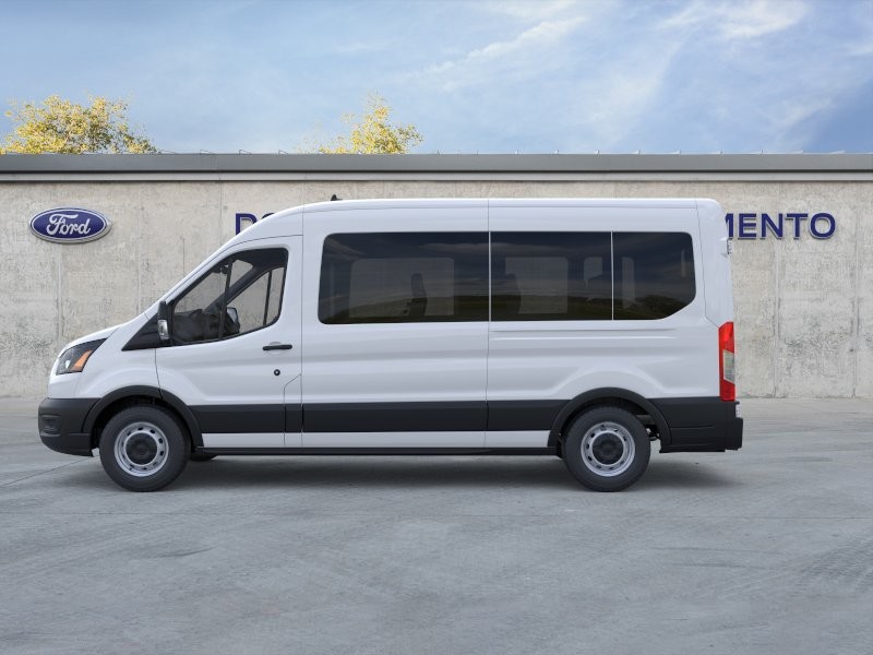 New 2025 Oxford White Ford Passenger Van XL image 4