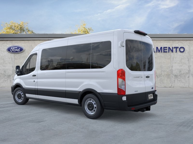 New 2025 Oxford White Ford Passenger Van XL image 5