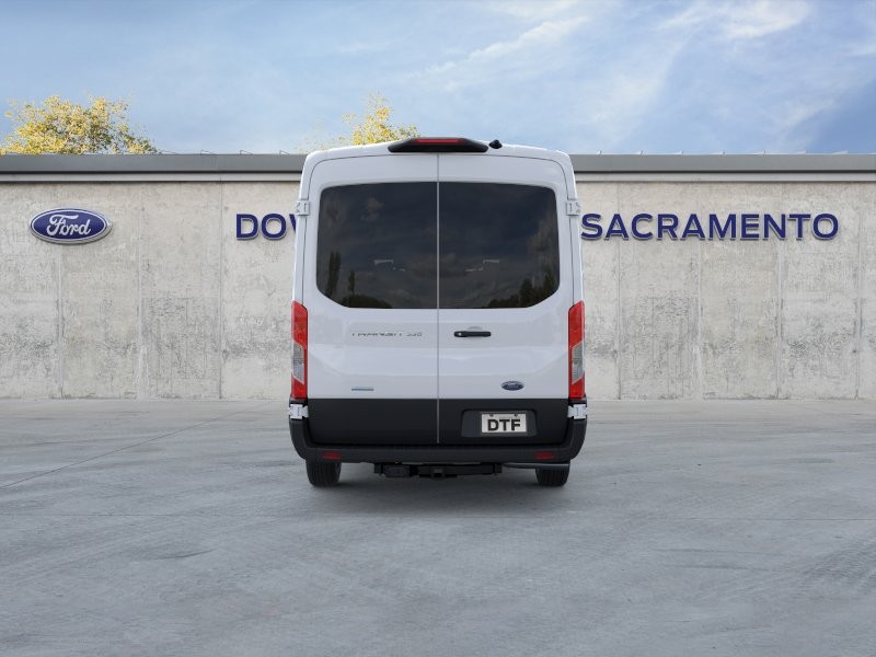 New 2025 Oxford White Ford Passenger Van XL image 6