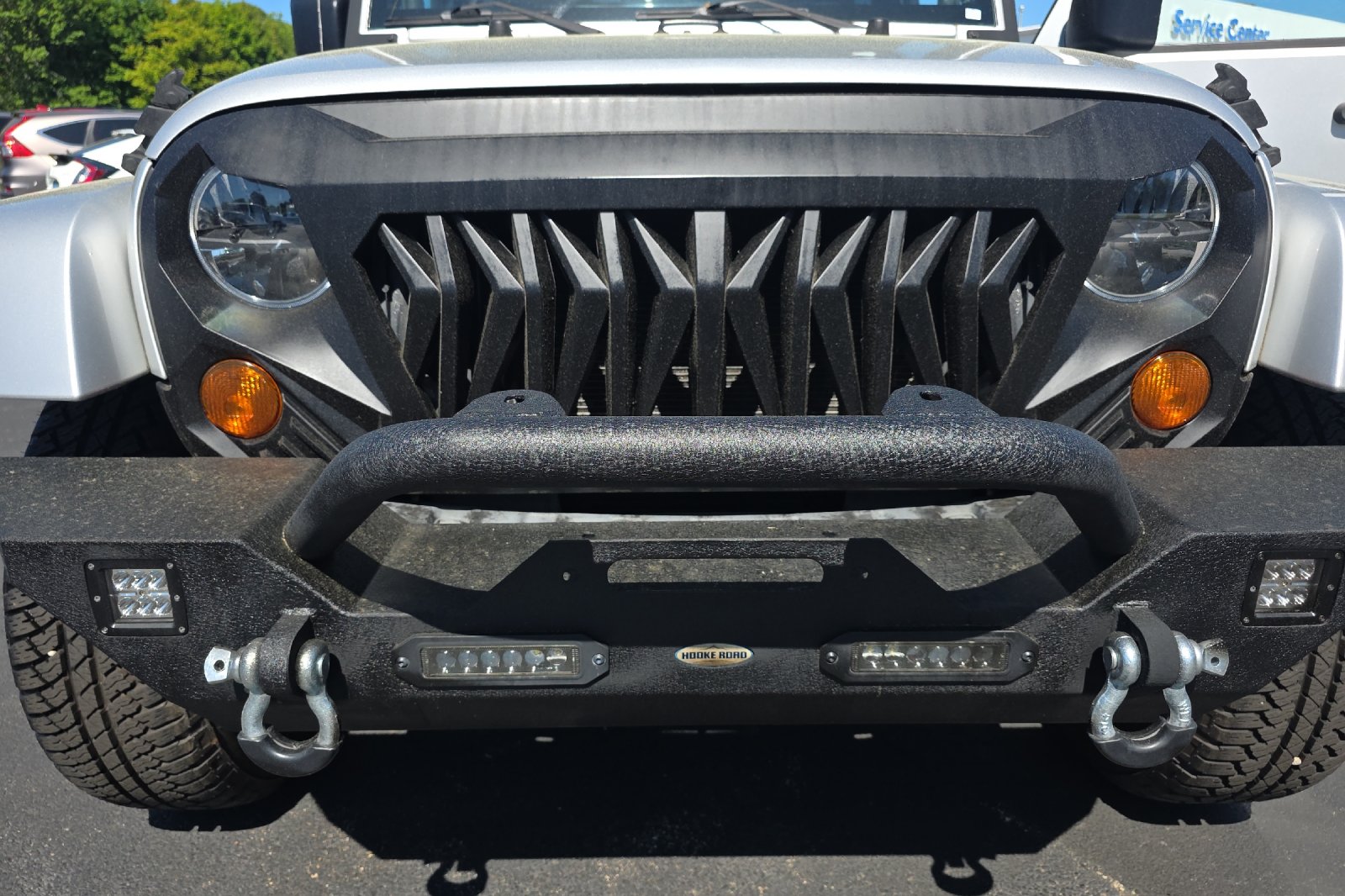 Used 2008 Bright Silver Metallic Clearcoat Jeep Sahara image 27