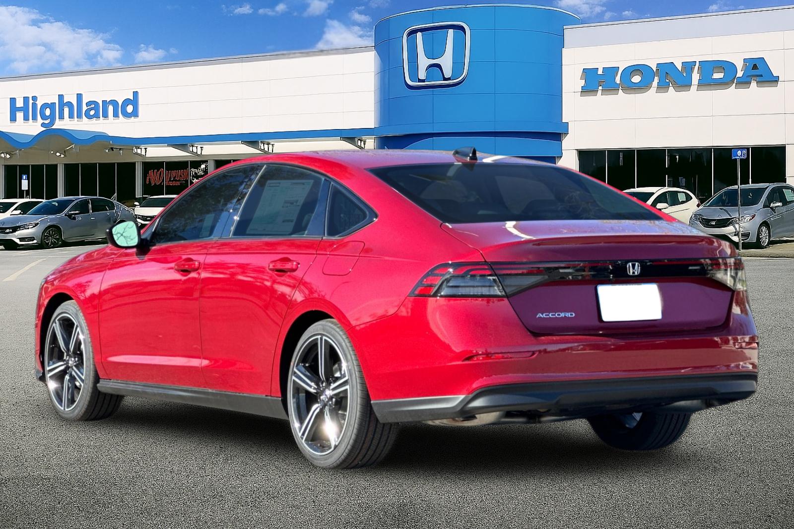 New 2026 Radiant Red Metallic Honda SE image 3