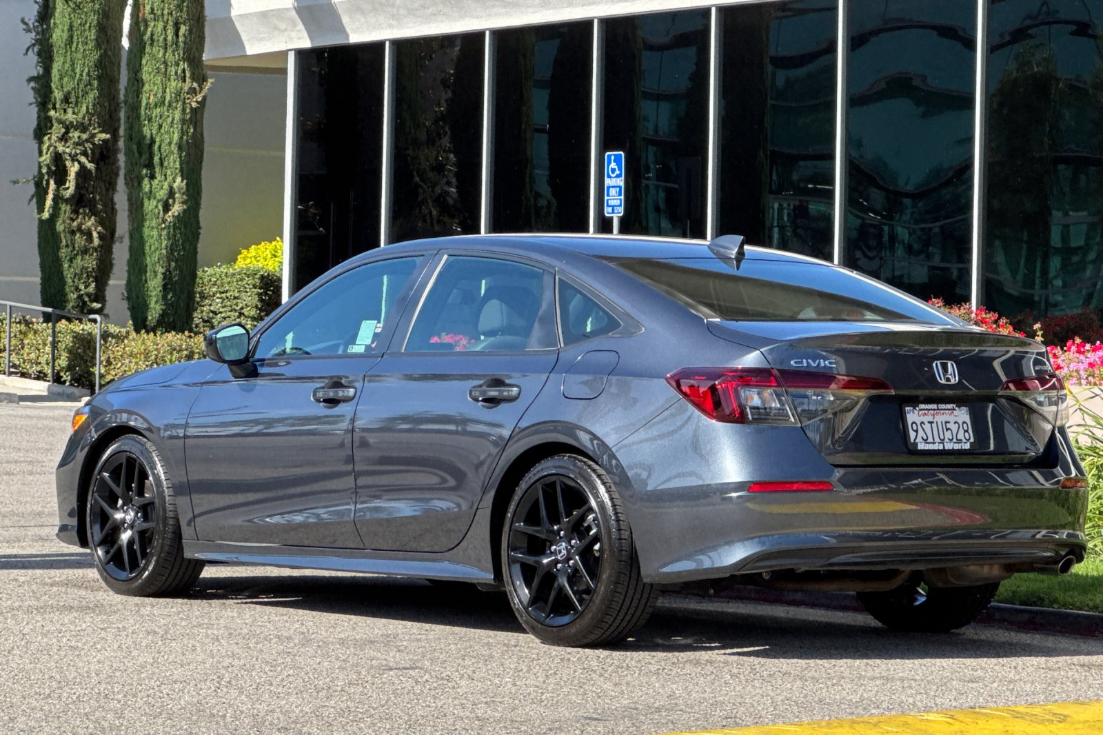 Certified Used 2025 Meteorite Gray Metallic Honda Sport image 6