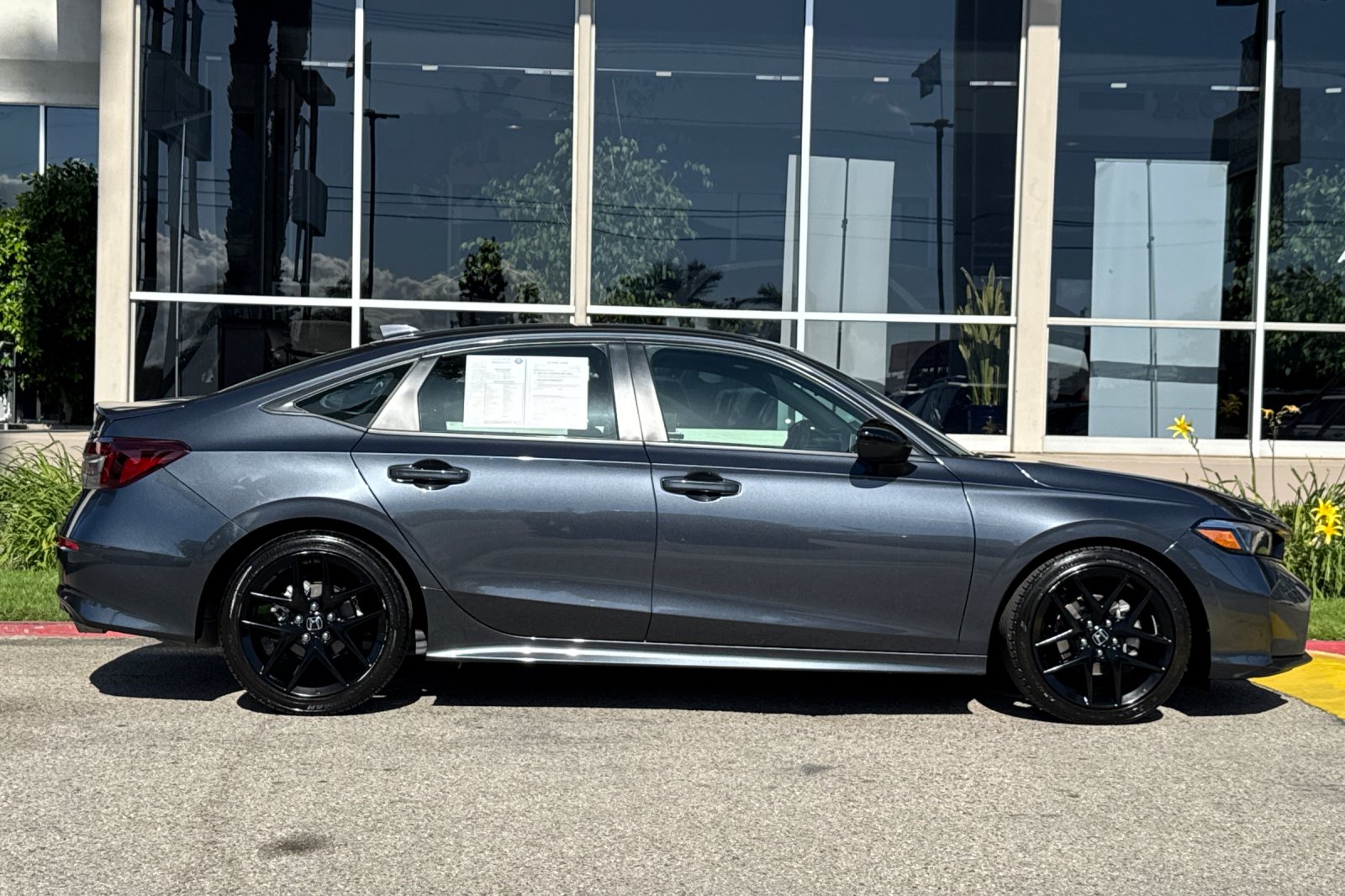Certified Used 2025 Meteorite Gray Metallic Honda Sport image 3