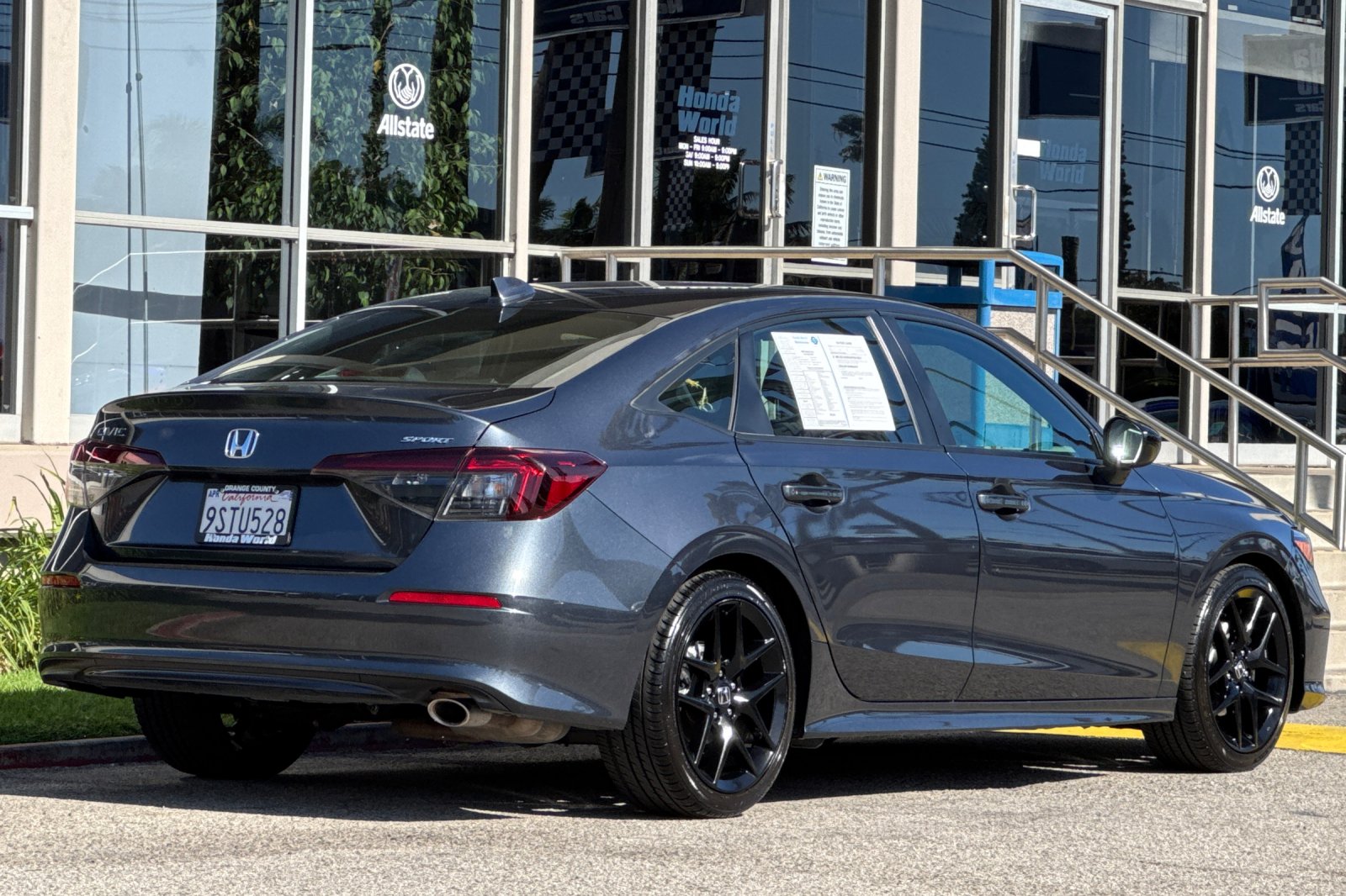 Certified Used 2025 Meteorite Gray Metallic Honda Sport image 4