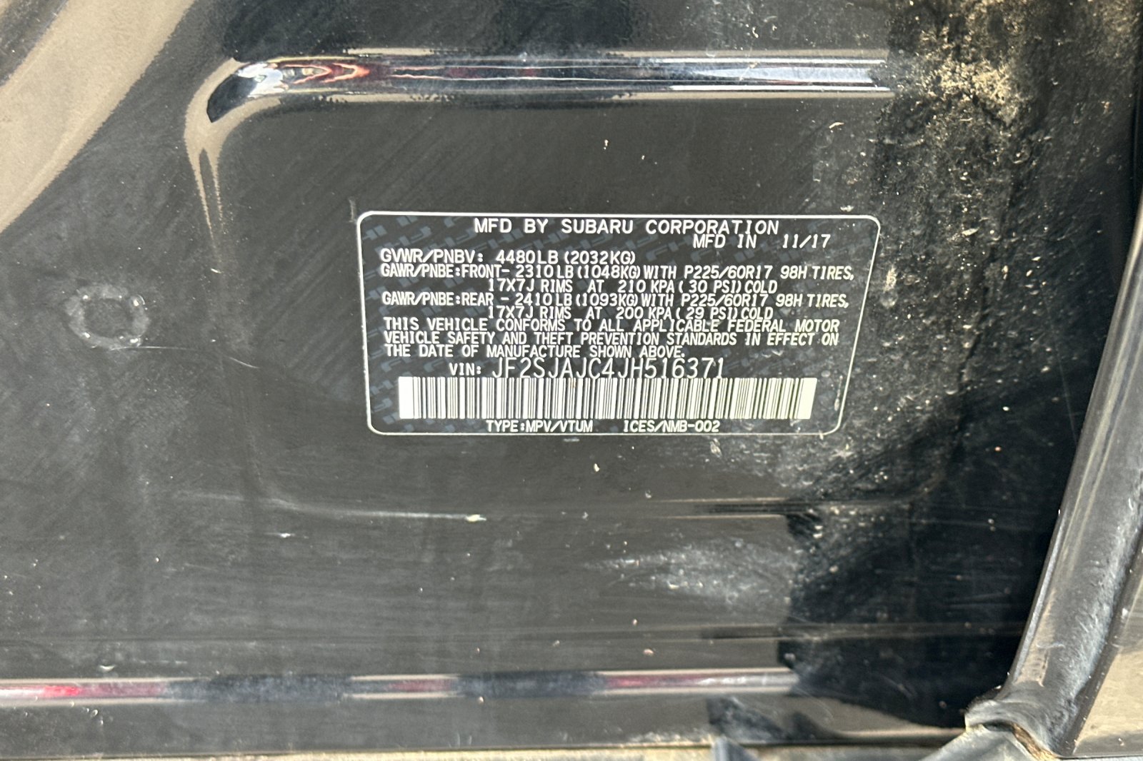 Used 2018 Black Subaru 2.5i Limited image 24