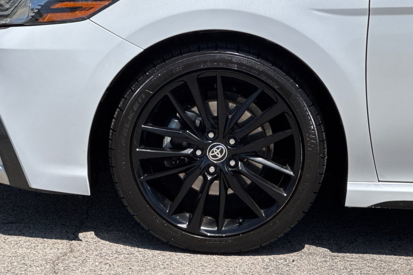 Used 2021 Midnight Black Metallic Toyota XSE image 25