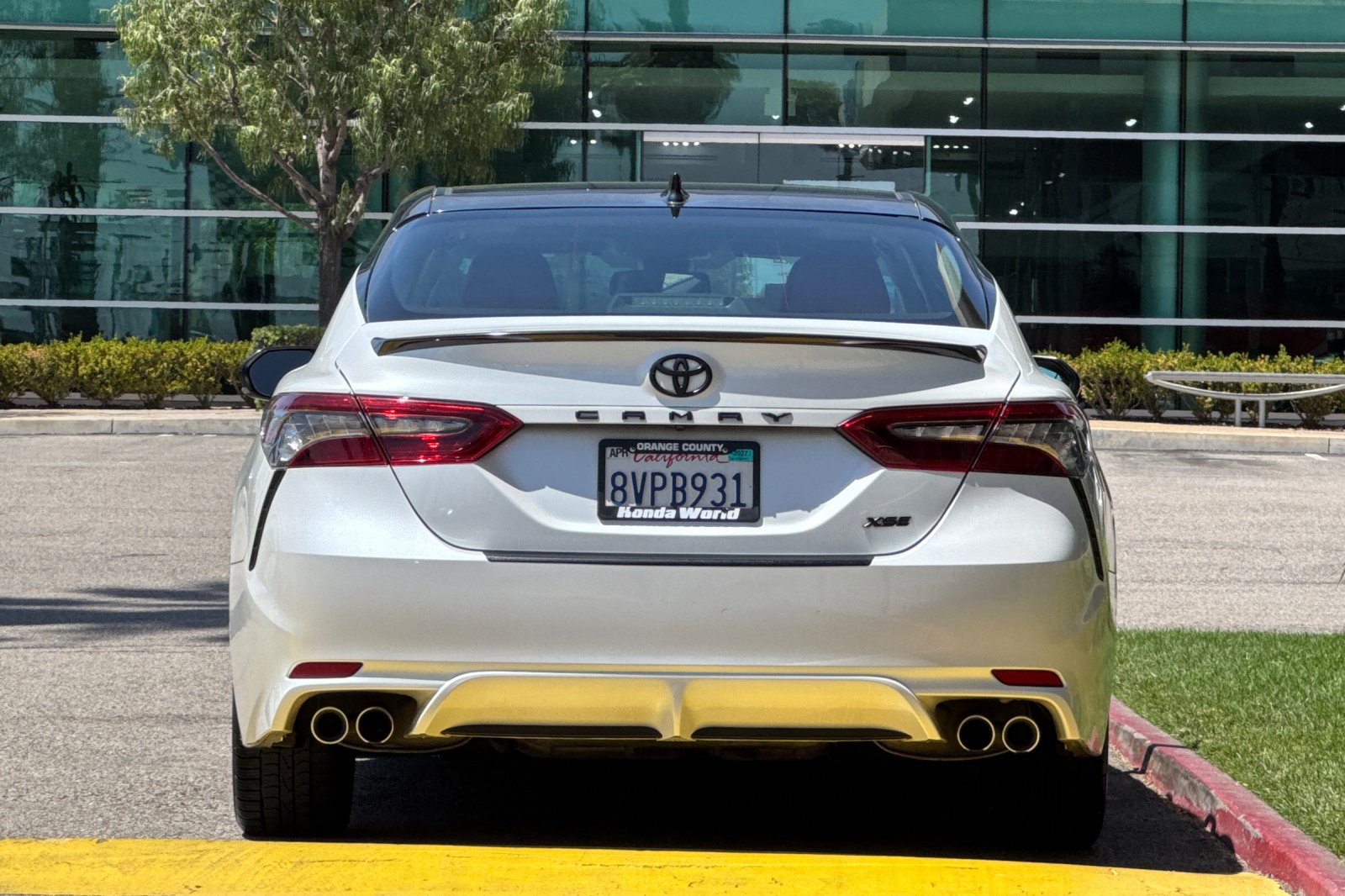 Used 2021 Midnight Black Metallic Toyota XSE image 5