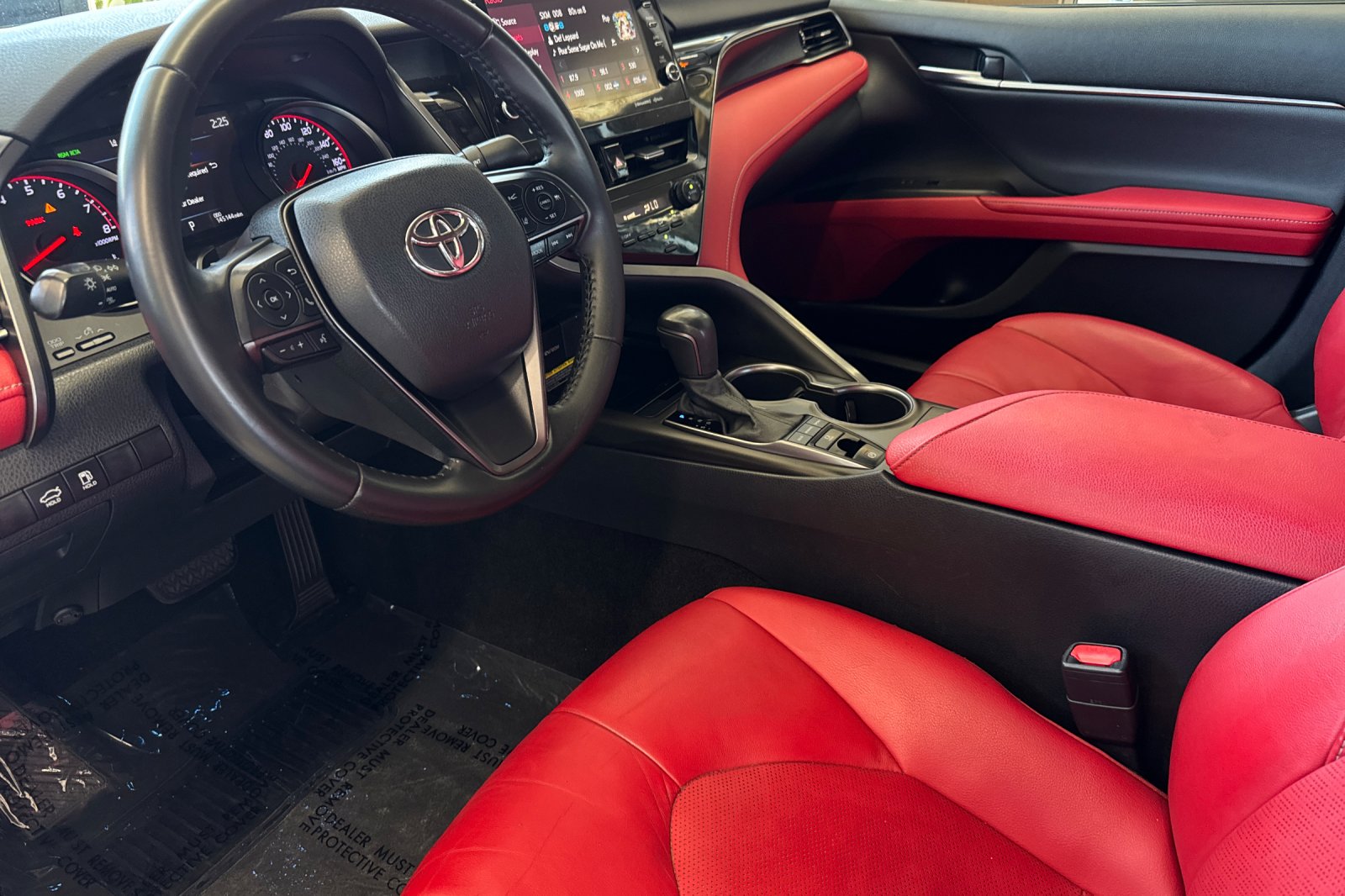 Used 2021 Midnight Black Metallic Toyota XSE image 10