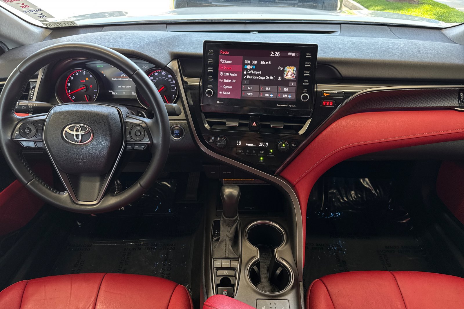 Used 2021 Midnight Black Metallic Toyota XSE image 13