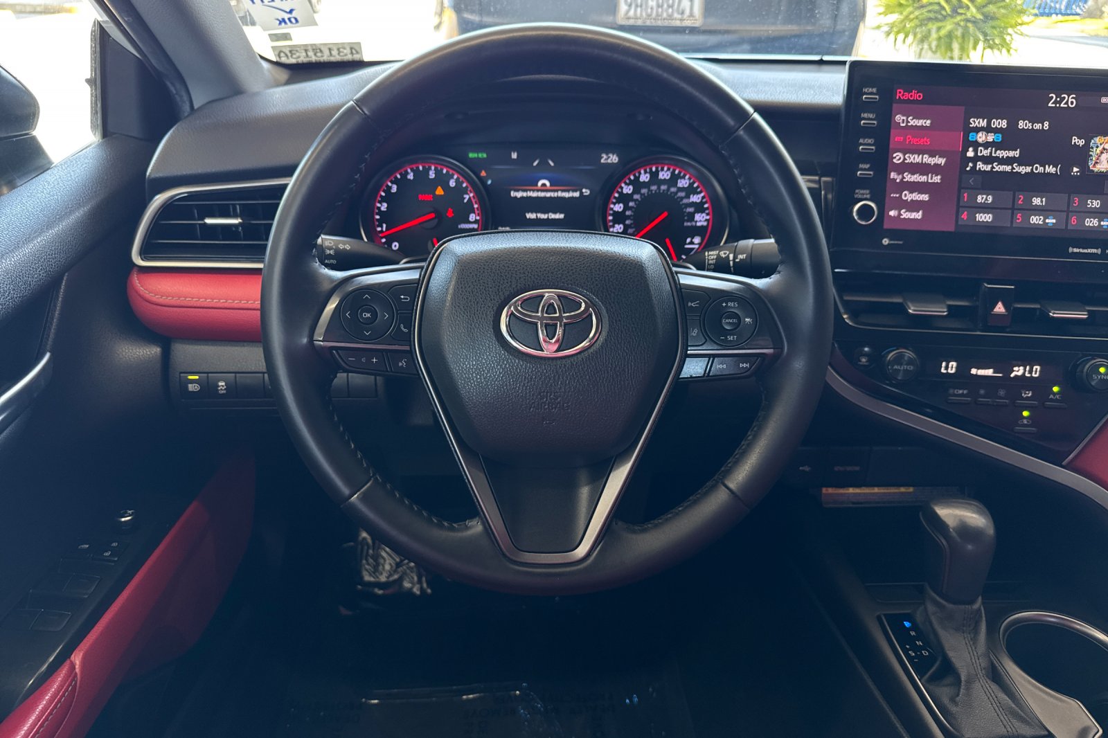 Used 2021 Midnight Black Metallic Toyota XSE image 14