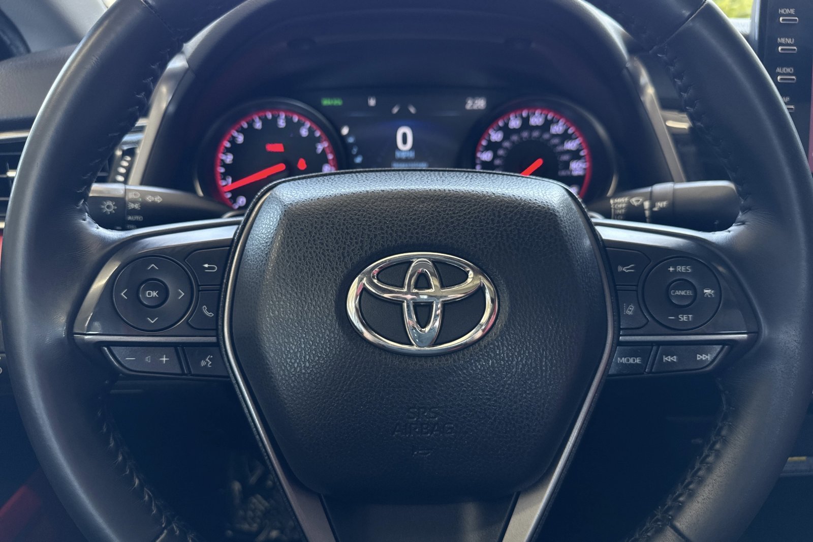 Used 2021 Midnight Black Metallic Toyota XSE image 22