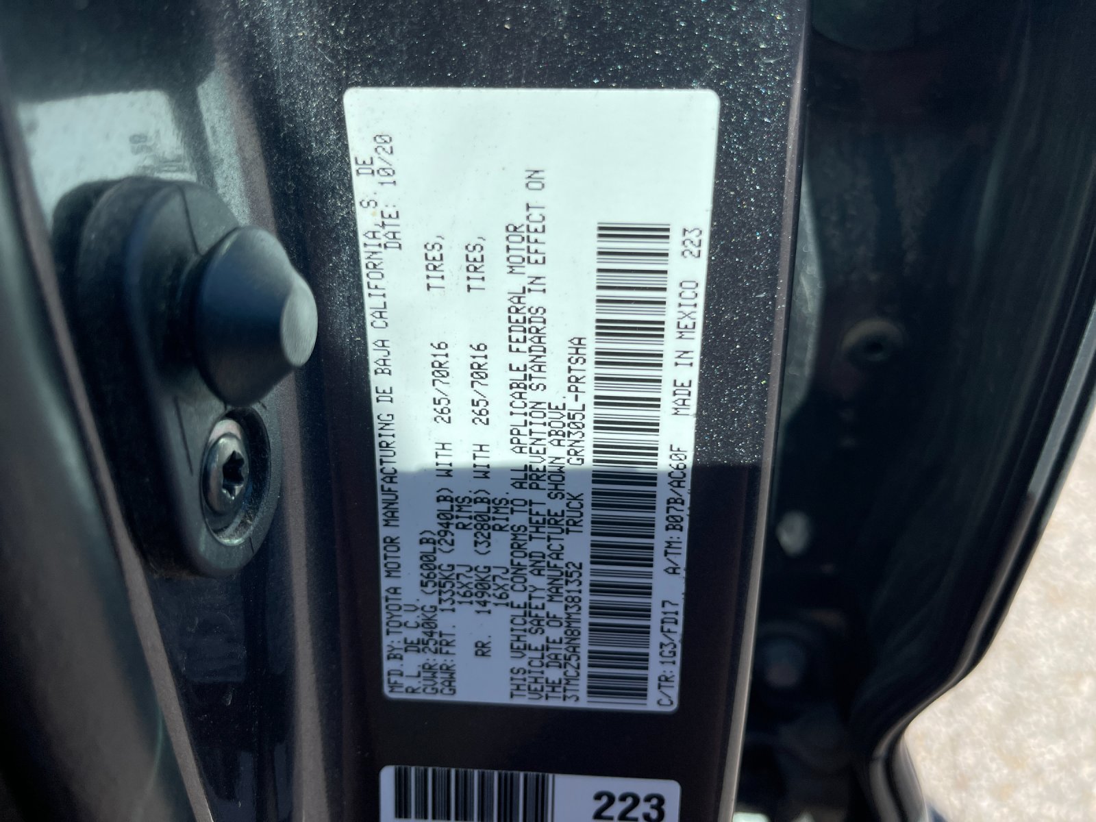 Used 2021 Gray Toyota TRD Off-Road image 30