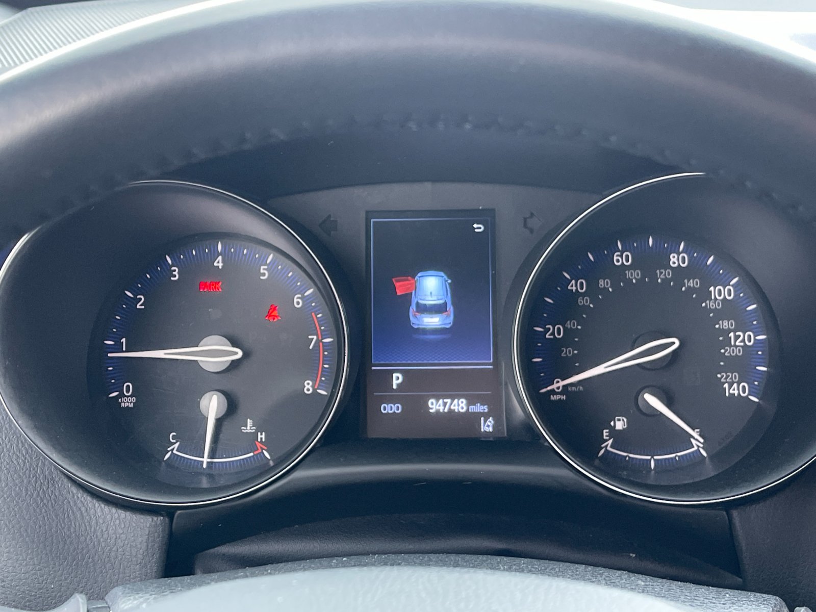 Used 2022 Blue Toyota XLE image 28