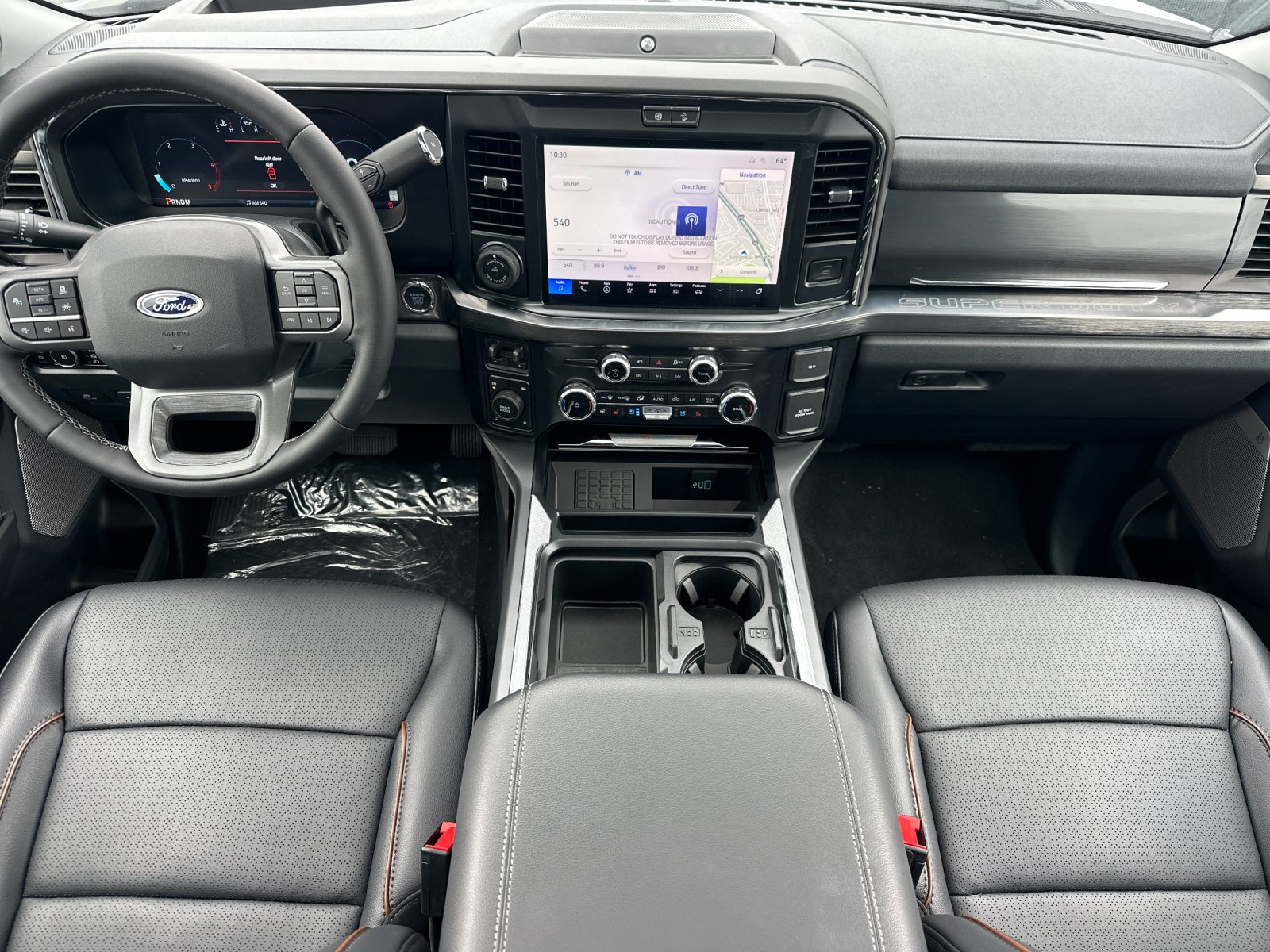 New 2025 Glacier Gray Metallic Tri-Coat Ford F-250® Lariat® image 12