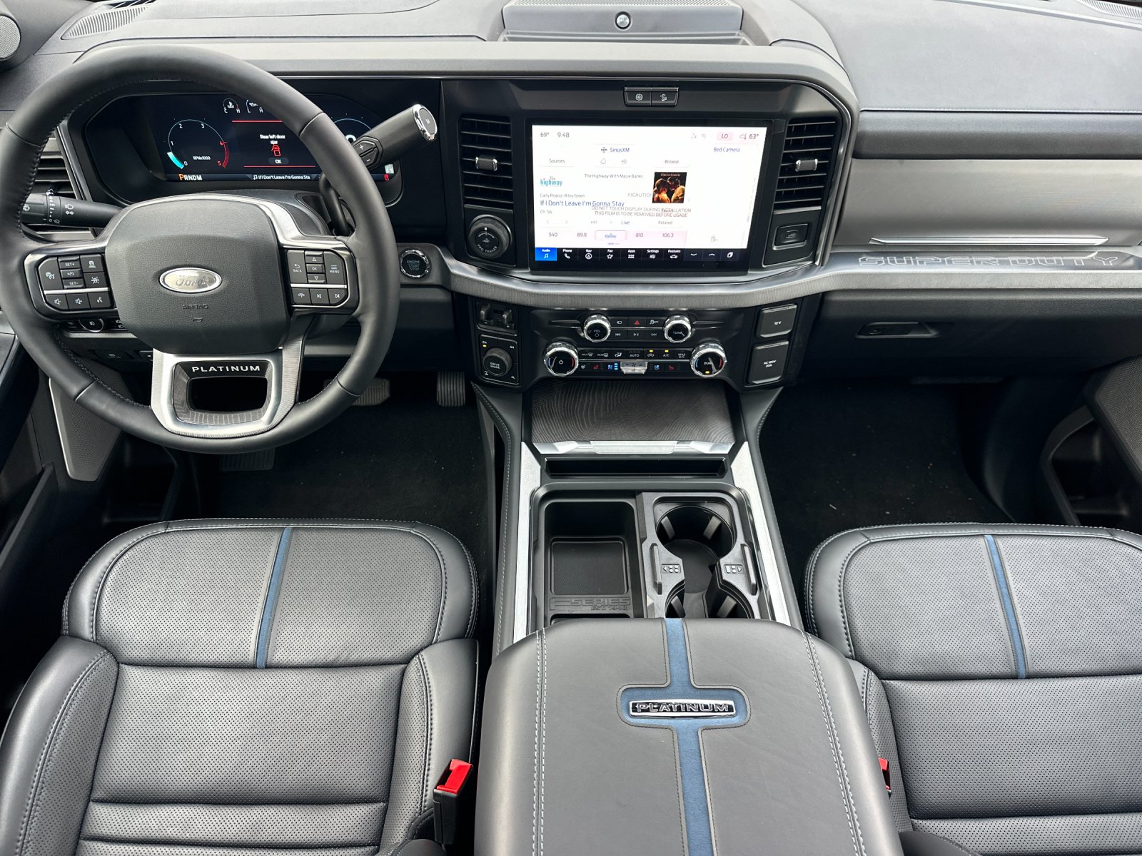 New 2025 Star White Metallic Tri-Coat Ford F-250® Platinum® image 12