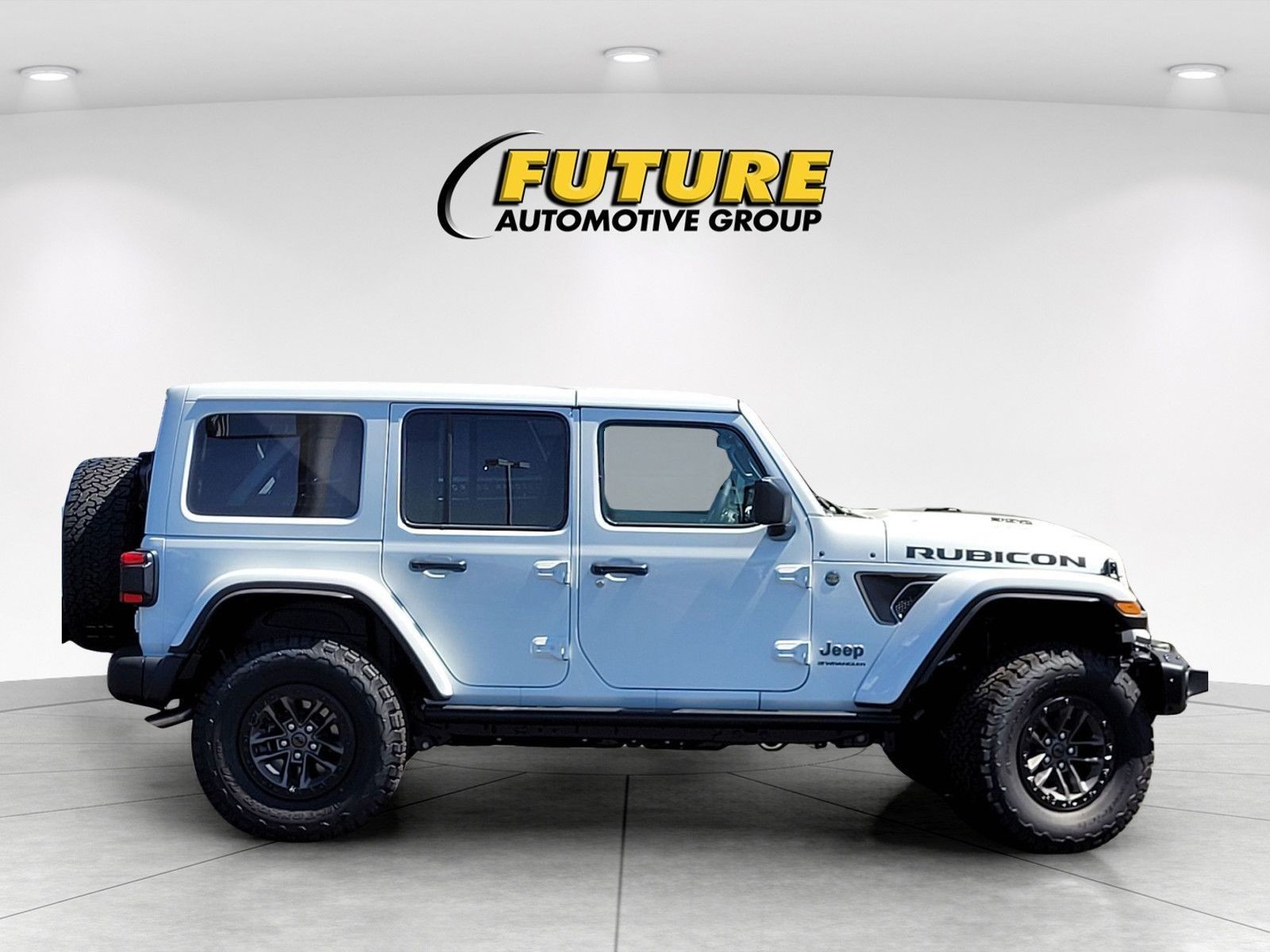 New 2025 Bright White Clear-Coat Exterior Paint Jeep Rubicon 392 image 19