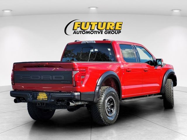 New 2025 Rapid Red Metallic Tinted Clearcoat Ford Raptor® image 6