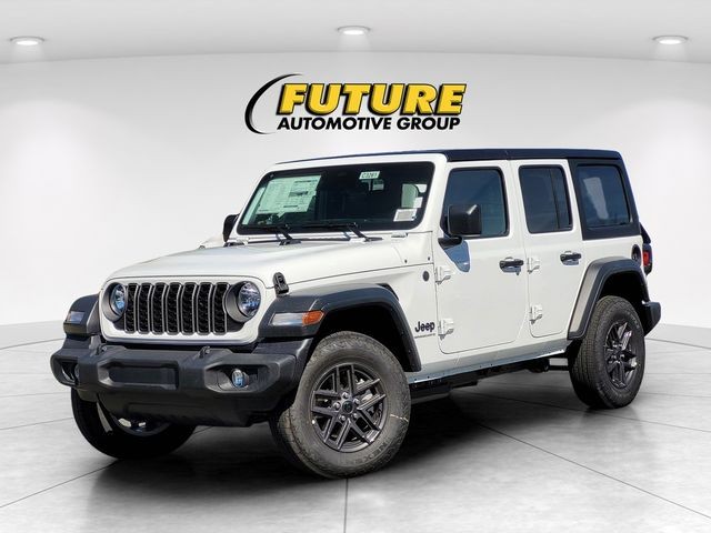 New 2026 Bright White Clear-Coat Exterior Paint Jeep Sport S image 3