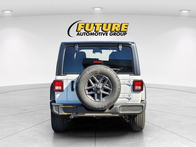 New 2026 Bright White Clear-Coat Exterior Paint Jeep Sport S image 46