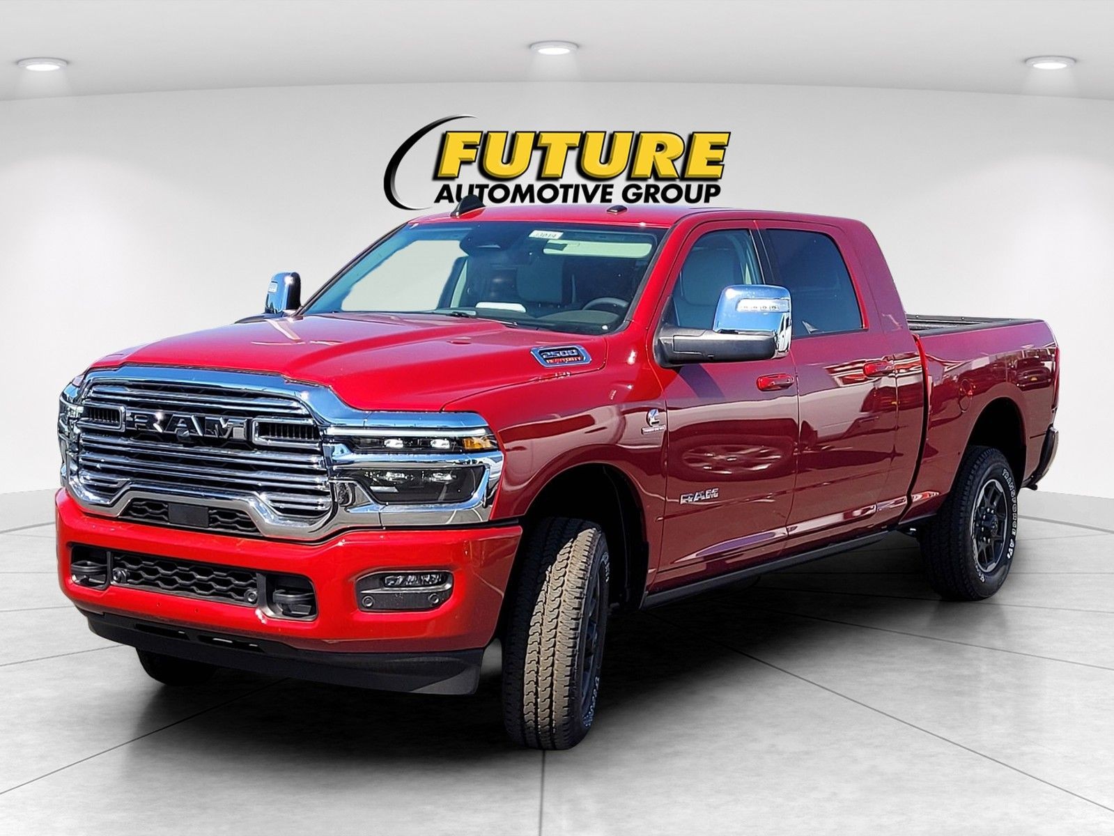 New 2026 Molten Red Pearl-Coat Exterior Paint RAM Laramie image 2