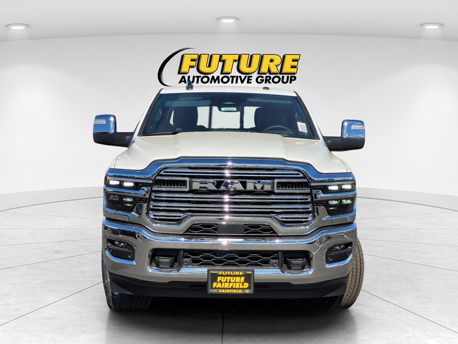 New 2026 Bright White Clear-Coat Exterior Paint RAM Laramie image 3