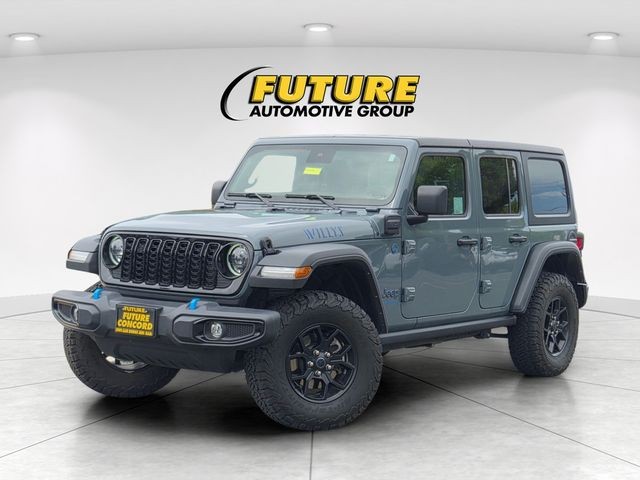 Used 2024 Gray Jeep Willys 4xe image 4
