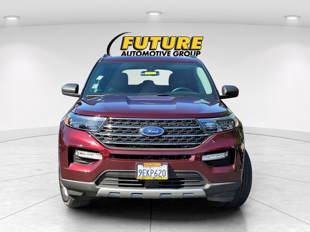 Used 2022 Red Ford XLT image 4