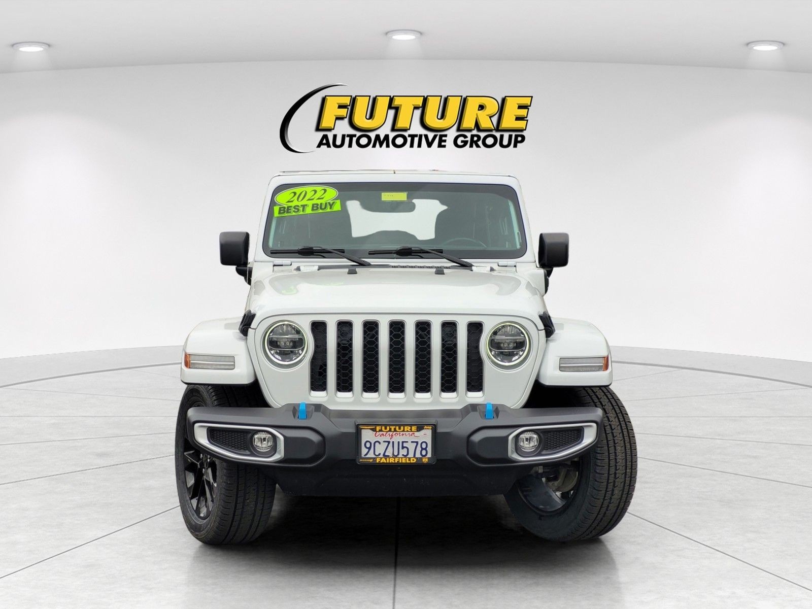 Used 2022 White Jeep Unlimited Sahara 4xe image 4