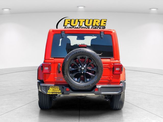 Used 2025 Red Jeep Sahara 4xe image 6
