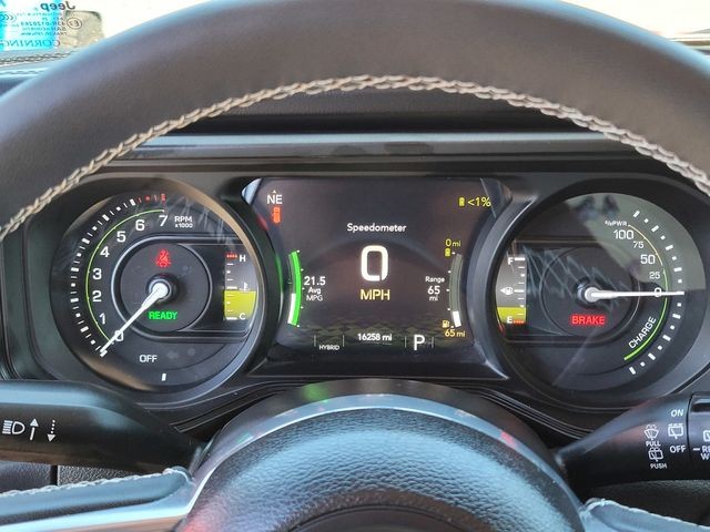 Used 2025 Red Jeep Sahara 4xe image 16