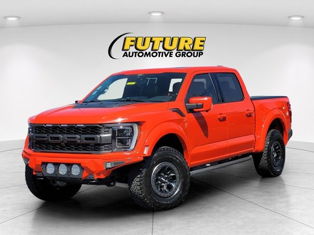 Used 2022 Orange Ford Raptor image 3