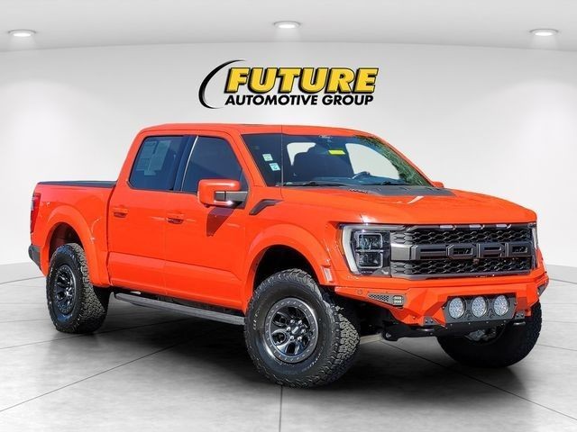 Used 2022 Orange Ford Raptor image 29