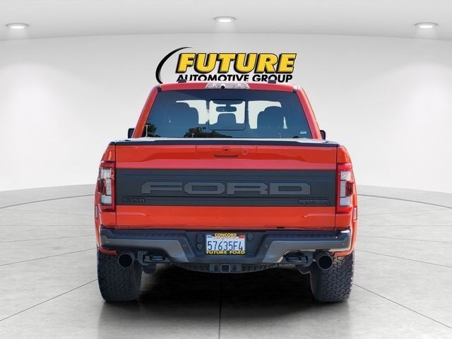 Used 2022 Orange Ford Raptor image 33