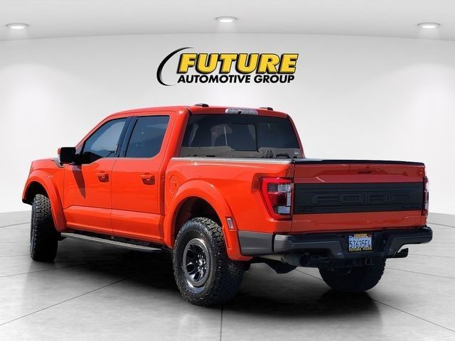 Used 2022 Orange Ford Raptor image 34