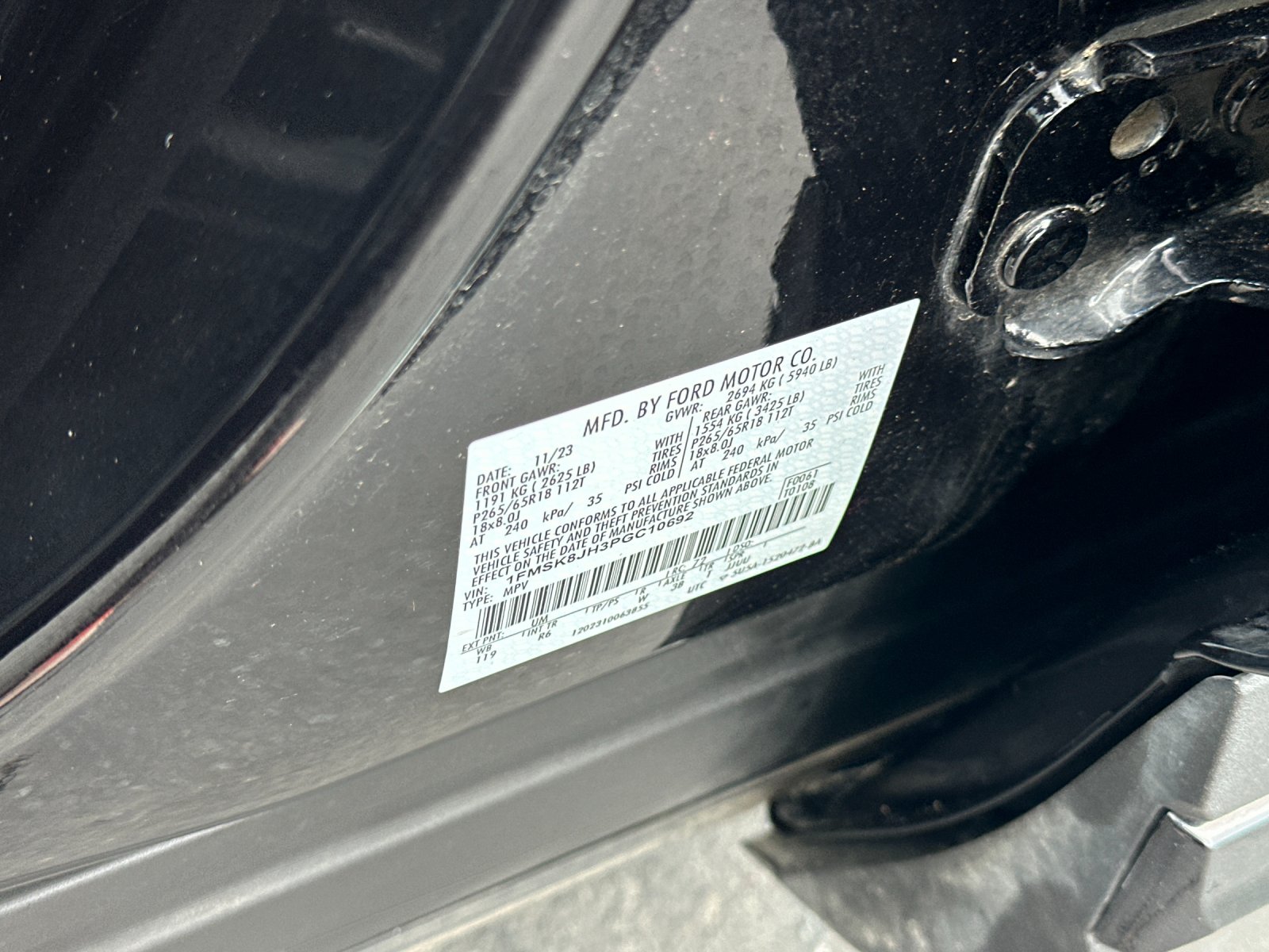 Used 2023 Black Ford Timberline image 30